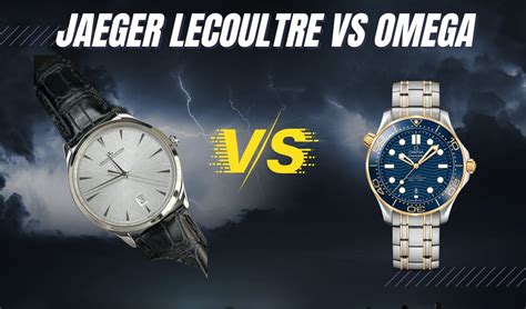 jaeger lecoultre vs omega.